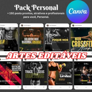 Pack Canva Premium 2024 Personal - Transforme seu instagram! - Redes Sociais