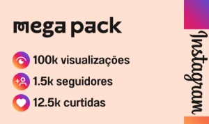 PACOTÃO | Mega Pacote para Instagram #1 - Redes Sociais