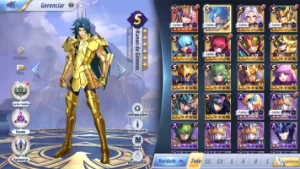 Server A140 / Kanon de gemeos - Saint Seiya Awakening SSA