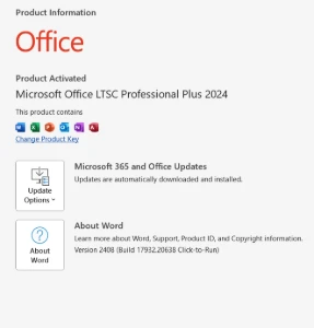 Microssoft Office 2024 Vitalicio - ENVIO NA HORA - Softwares e Licenças