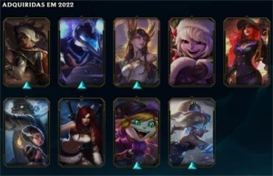 Conta League of Legends - Diamante 3 LOL