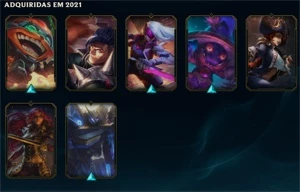 Conta League of Legends - Diamante 3 LOL