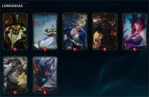 Conta LoL pra sair logo - League of Legends