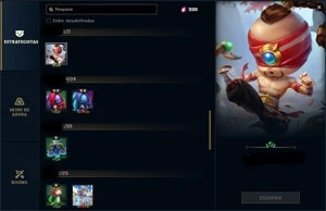 Conta LoL pra sair logo - League of Legends