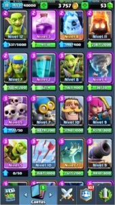 ROYALE LVL 11 / TODAS LENDARIAS/CARTAS - Clash Royale
