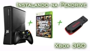 Vendo jogo GTA 5 já instalado no Pen drive - Xbox