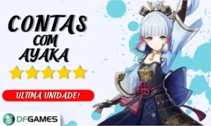 Genshin Impact: Conta com Ayaka AR10.