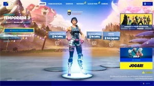 Conta de Fortnite Com Passes acima da Season 2 (2017)