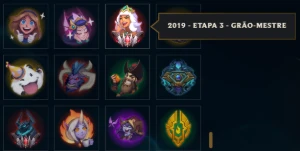 conta league of legends com quase 900 skins ex gm LOL