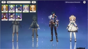 PC/Mobile - America AR7 | Jean, Sucrose, Barbara, Xingqiu - Genshin Impact