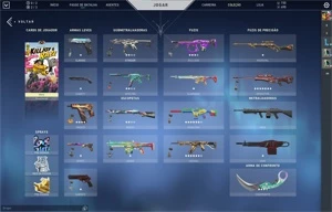 Conta Valorant Diamante 1 + Skins + Todos Os Agentes!