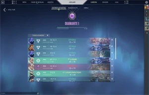 Conta Valorant Diamante 1 + Skins + Todos Os Agentes!