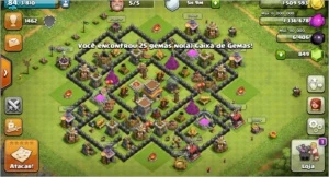 Conta Clash Of Clans CV 8 Semi-Full