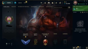 Conta Diamante IV League of Legends LOL