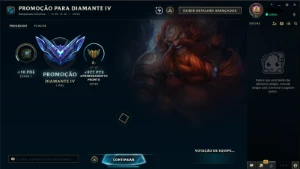 Conta Diamante IV League of Legends LOL