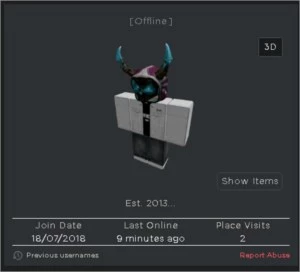 vendo conta do roblox com korblox