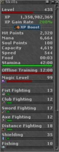 MASTER SORCERER LVL 435 C/ MAKERS - Tibia