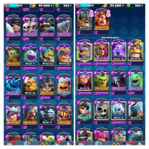 Conta de Clash Royale