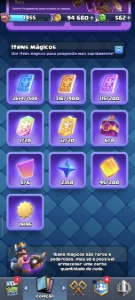 Conta de Clash Royale