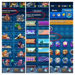 Conta de Clash Royale