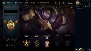 CONTA LEAGUE OF LEGENDS GOLD IV LOL
