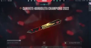 Conta valorant com pacote champions 2022, saqueadora, oni