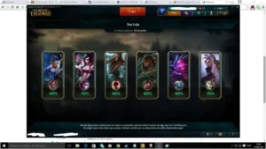 Conta Prata com 58 champs, 9 Skins! - League of Legends LOL