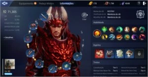 MIR4 SA62 GUERREIRO 62 71K DE PODER  PET EPICO + CONTA ALT
