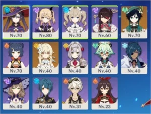 Rank 41 com Venti + Mona - Genshin Impact