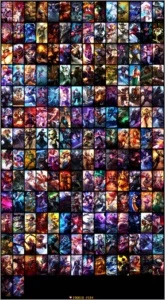 conta league of legends diamante 4, 184 skins