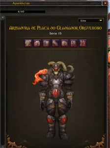 Conta wow com sets raros a venda pvp e cmod wod pandaria - Blizzard