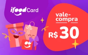  Gift Card Ifood Brasil R$ 30, mais barato do site - Gift Cards