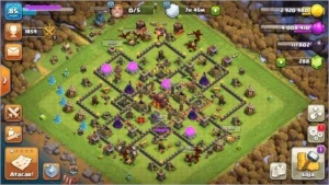 Cv9 full + casal 30. - Clash of Clans