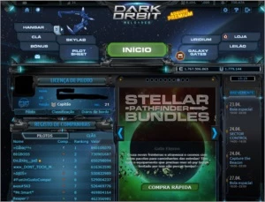 DARK ORBIT - CONTA CAPITÃO FULL 1.75MK URI [BR1 / BR2 / MX1] - Others