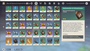 CONTA GENSHIN AR 47 - 10 DROP 5* + INFO NA DESCRIÇÃO - Genshin Impact