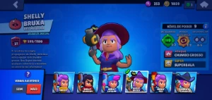 Conta Brasil Stars Lvl 306 - 62/64 braw - Brawl Stars