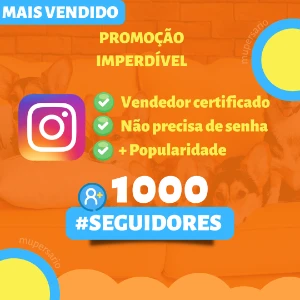 Pack 1K De Seguidores No Instagram Promoção !!