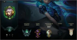 Conta League of Legends com todos os Champs e 200 skins+ LOL