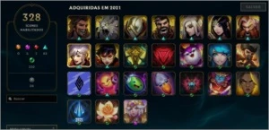 Conta League of Legends com todos os Champs e 200 skins+ LOL