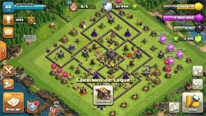 VENDO CV9 FULL MAXIMIZADA OU TROCO POR CONTA DE LORDS MOBILE - Clash of Clans