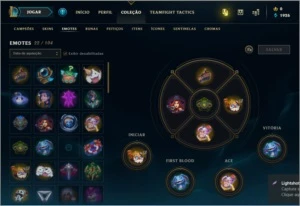 Conta League Of Legends - Smurf platina 2 ultimas seasson LOL