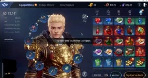 Guerreiro LV 66 72K POWER - MIR4