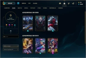 Conta prata 2 - League of Legends LOL