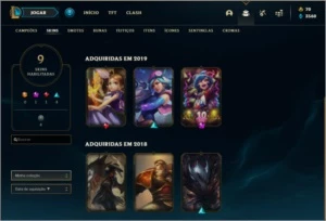 Conta prata 2 - League of Legends LOL
