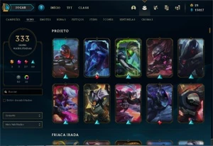 333 Skins, 541 ícones e Todos os Champions - League of Legends LOL