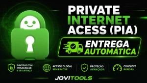 Pia - Vpn Private Internet Acess - 30 Dias - Números, Proxy e VPN Números Virtuais