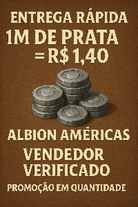 Prata Albion Online Entrega Rápida