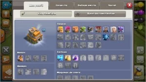 Centro de Vila 7 Rushado!! - Clash of Clans
