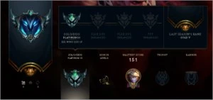CONTAS RARAS GOLD/PLATINA SERVIDOR BR - MENOR PREÇO - League of Legends LOL