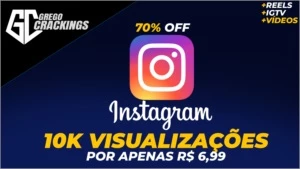 [Promoção] 10K Visualizações Instagram por apenas R$ 6,99 - Redes Sociais